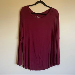 American eagle soft and sexy long sleeve top